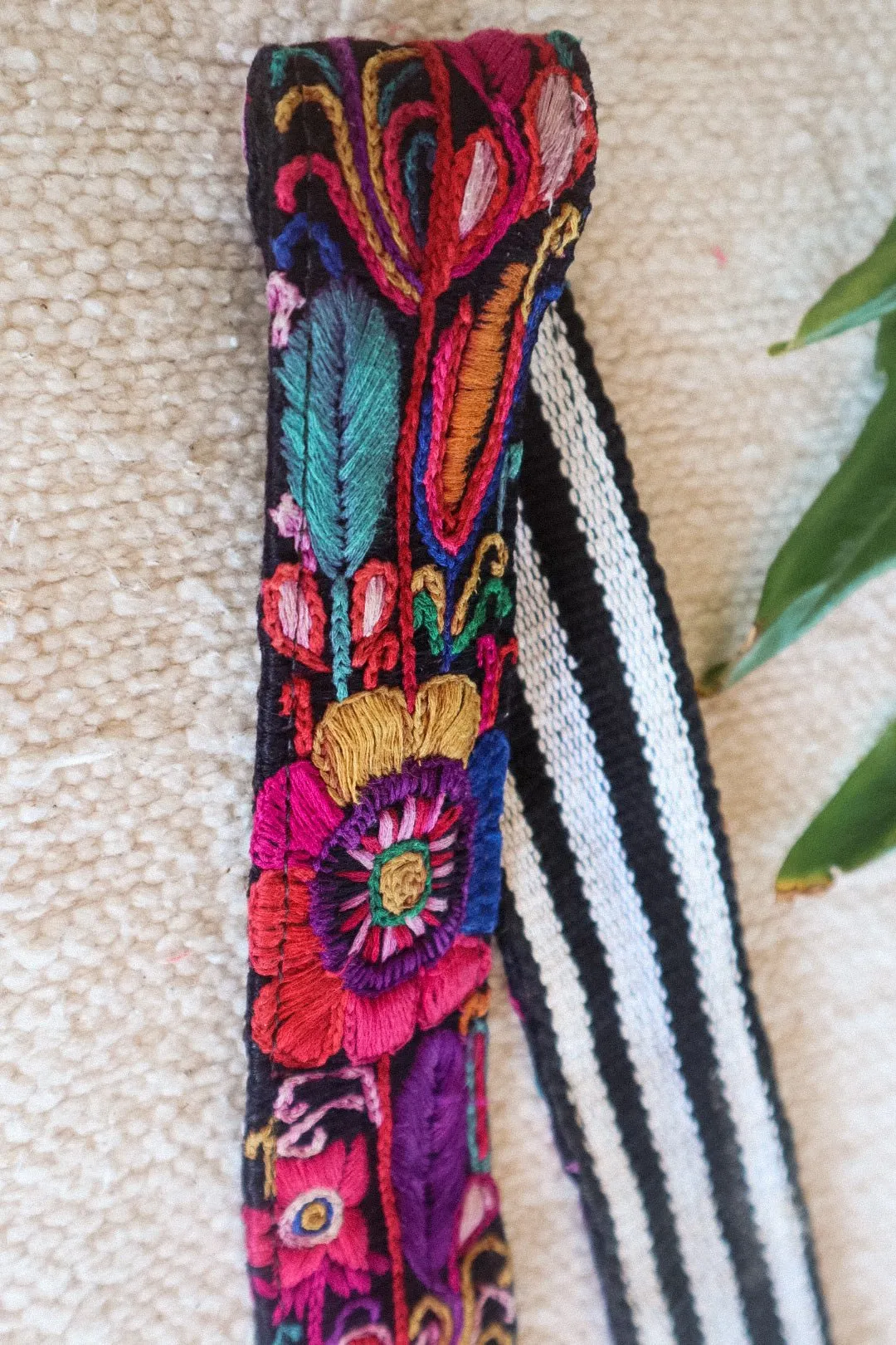 Vintage Embroidered Strap