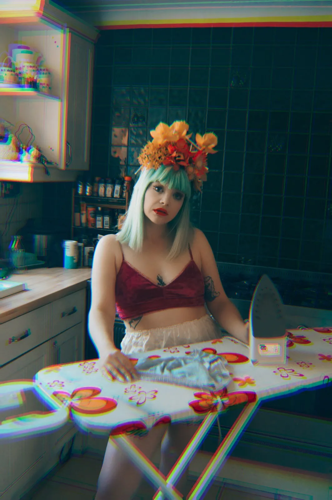 Vintage flower Headdress - Housework