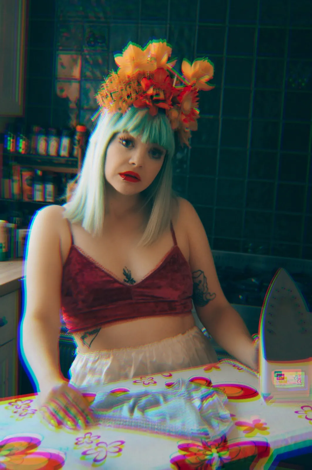 Vintage flower Headdress - Housework
