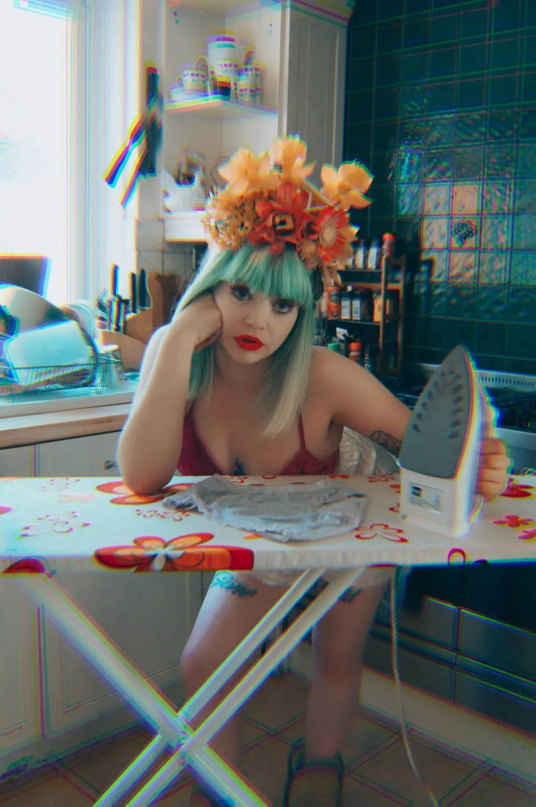 Vintage flower Headdress - Housework