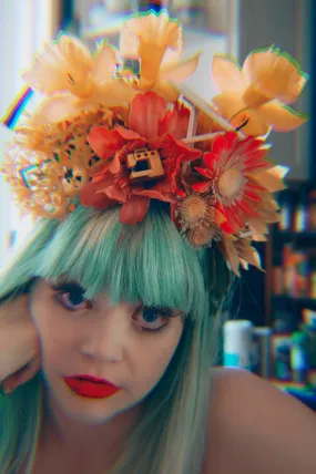 Vintage flower Headdress - Housework