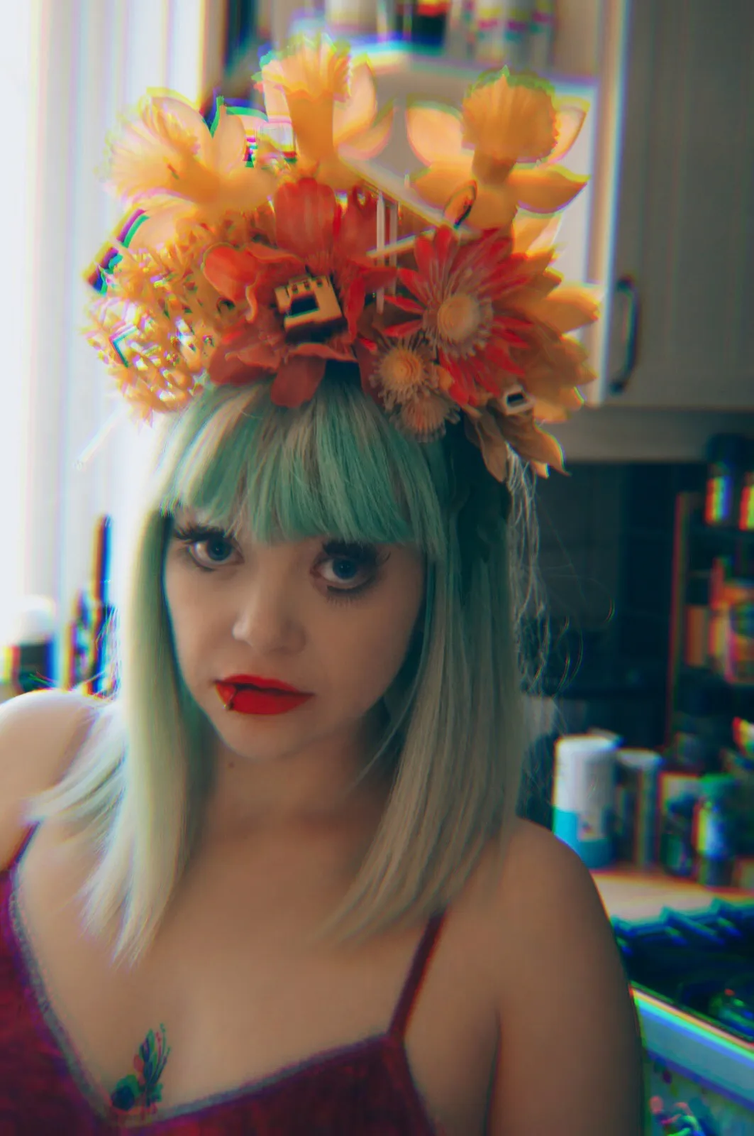 Vintage flower Headdress - Housework