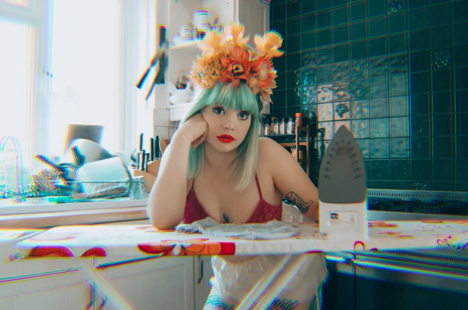 Vintage flower Headdress - Housework