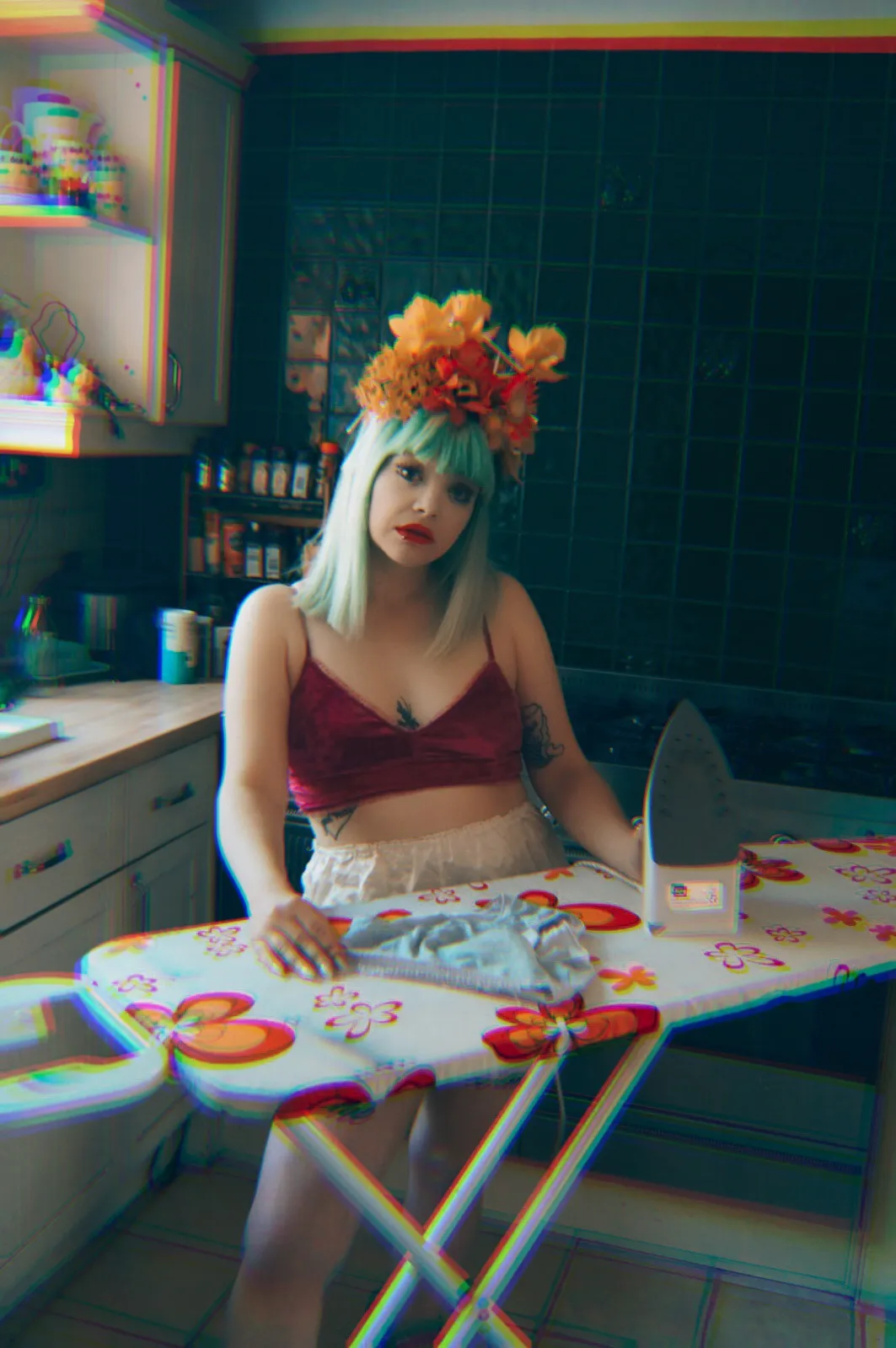 Vintage flower Headdress - Housework