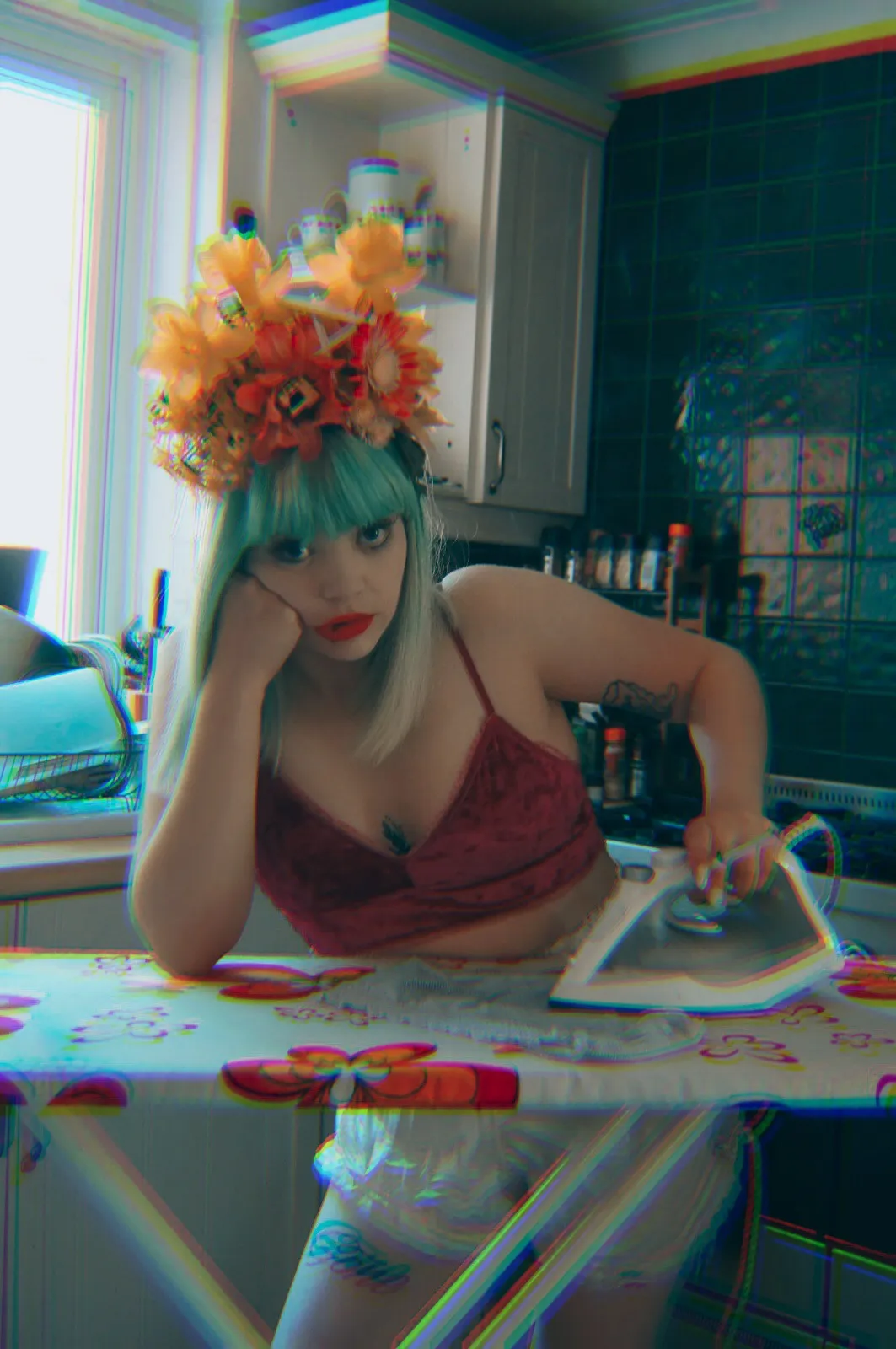 Vintage flower Headdress - Housework