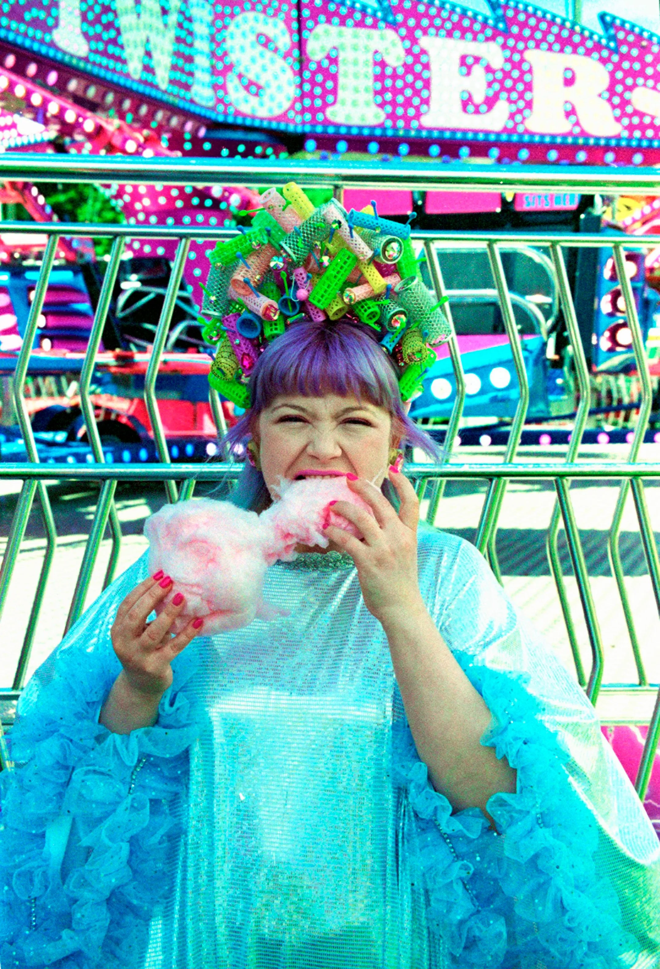 Vintage Rollers "Frenchie" Headpiece