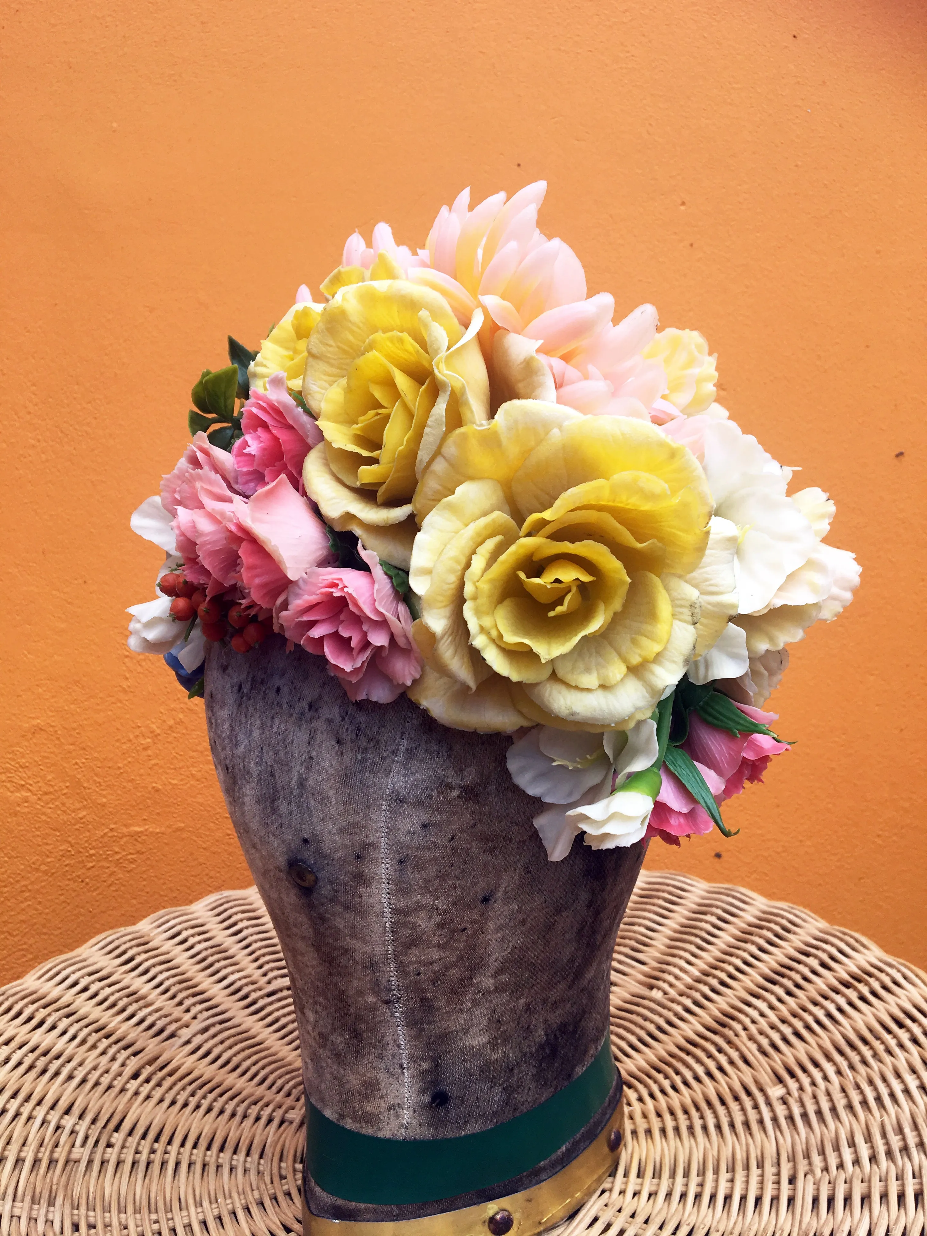 Vintage Summer Flower Headdress