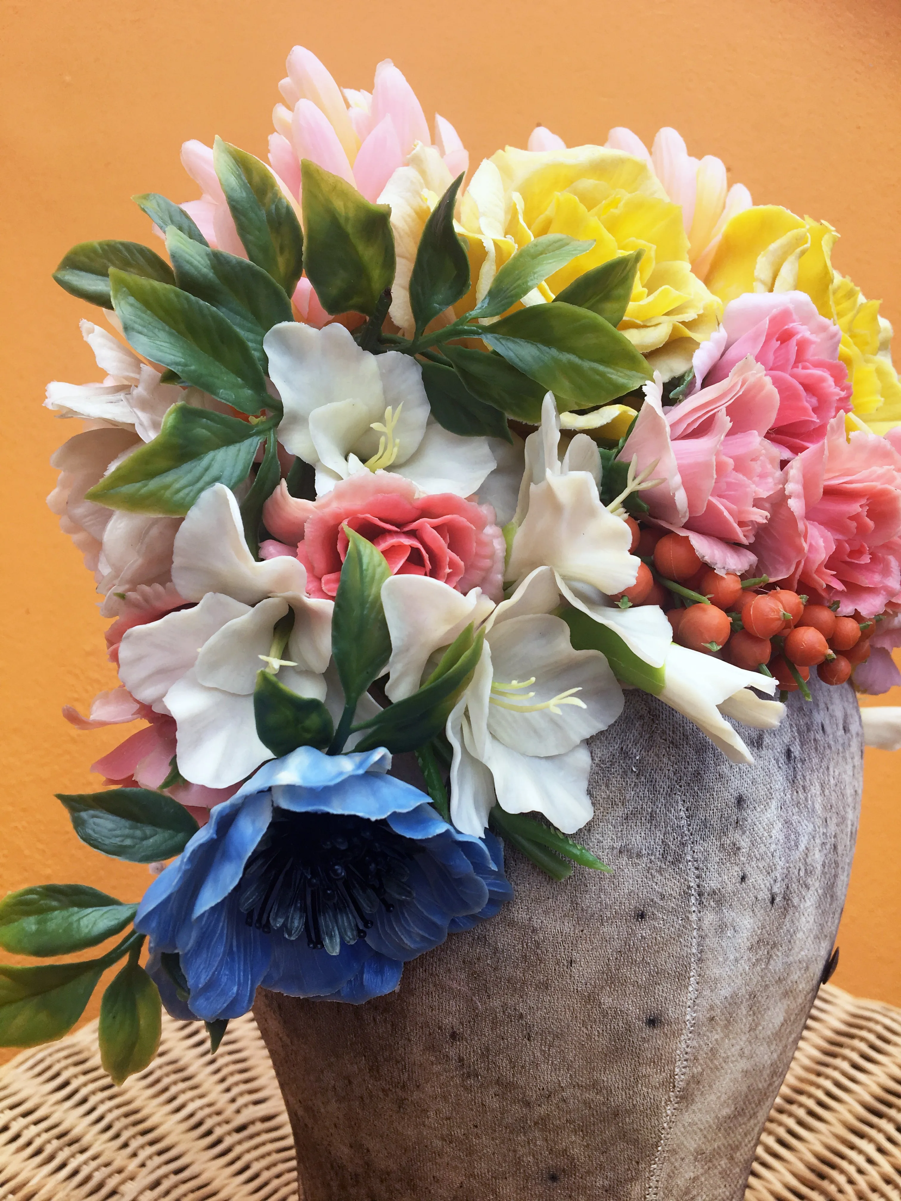 Vintage Summer Flower Headdress