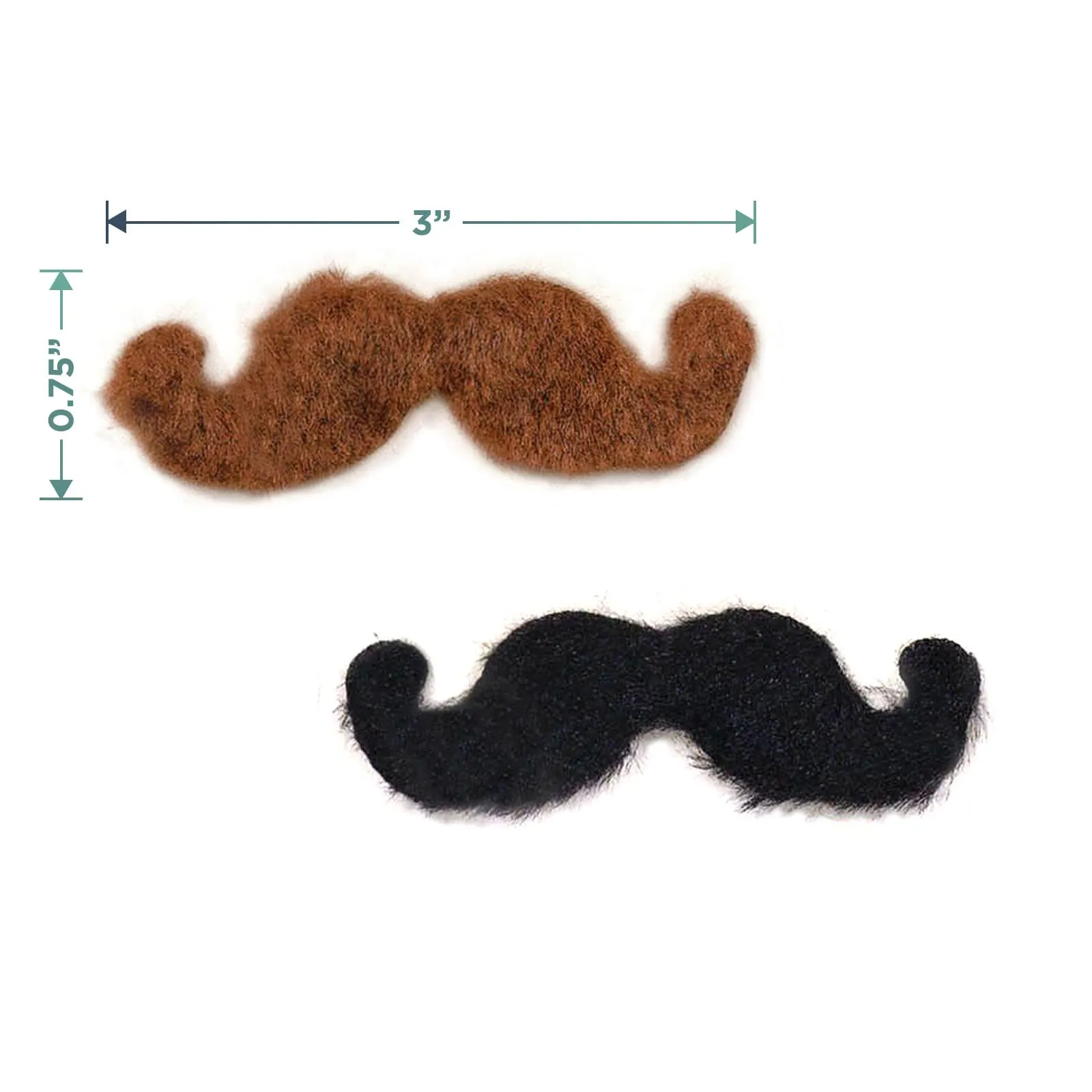 Western Party Favors - Goody Bags, Sheriff Badges, Mini Cowboy Hats, and Western Mustaches for 8 Guests