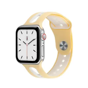 Yellow/White Modern Sport Band